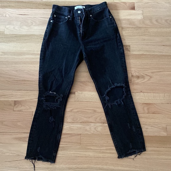 Abercrombie High rise denim, size 25 short - Picture 6 of 9